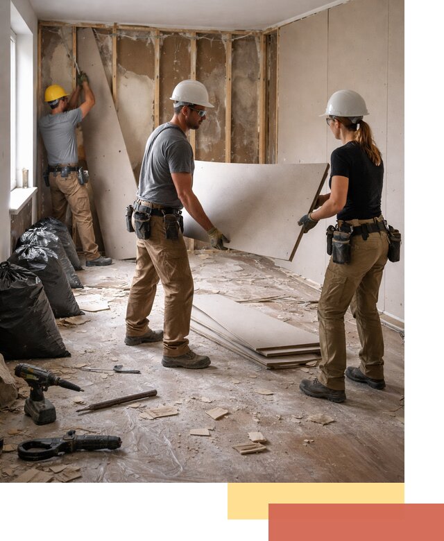 Демонтаж стеновых панелей в Кулебаках быстро и аккуратно