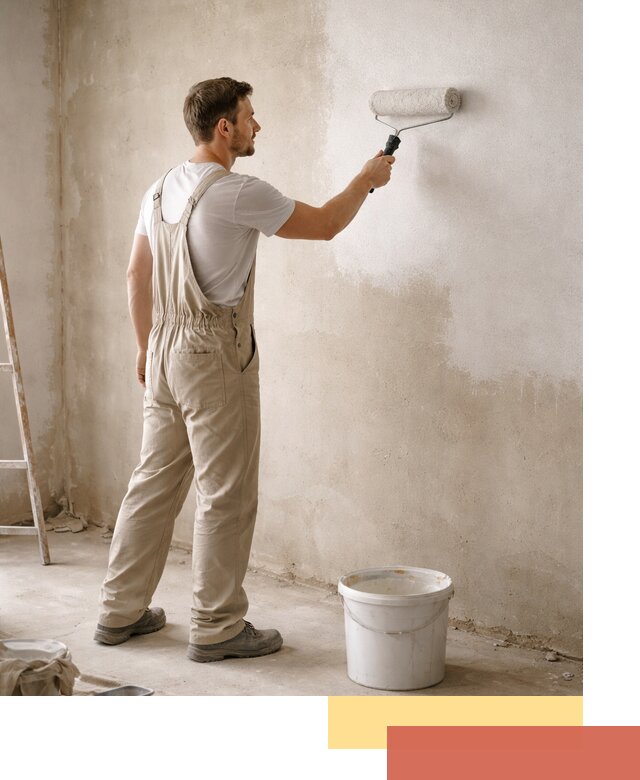 Грунтовка стен под отделку в Кулебаках профессиональным раствором