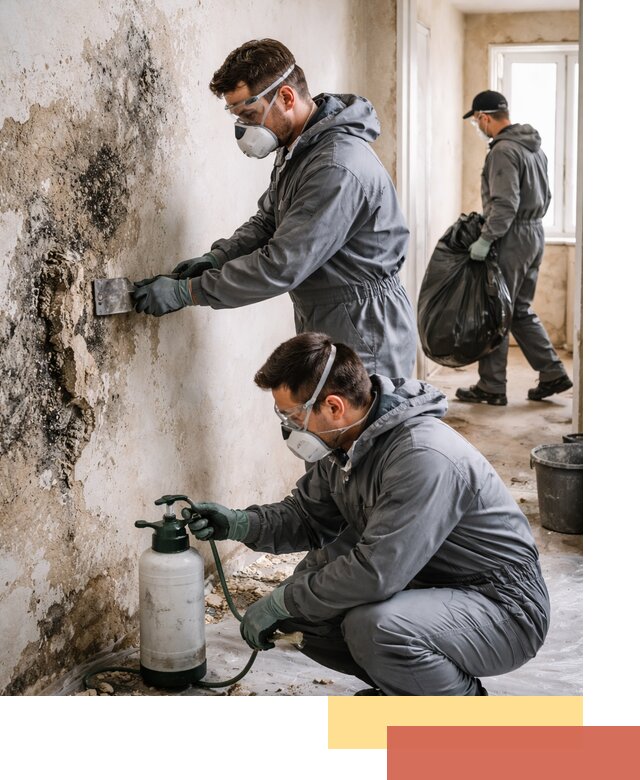 Удаление плесени со стен профессионально в Кулебаках