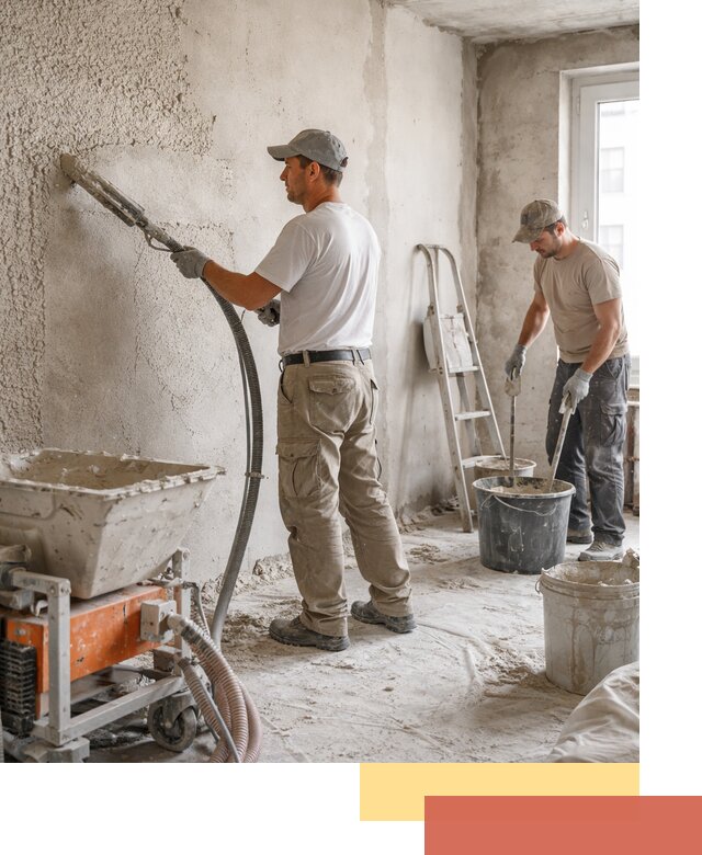 Машинная штукатурка стен в Кулебаках — быстро и качественно