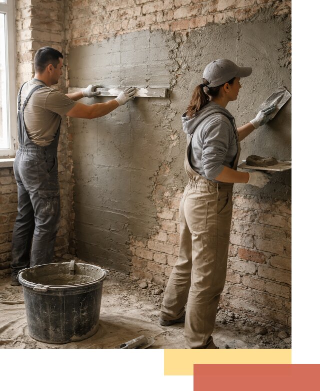 Штукатурка кирпичных стен в Кулебаках — качественно и надежно