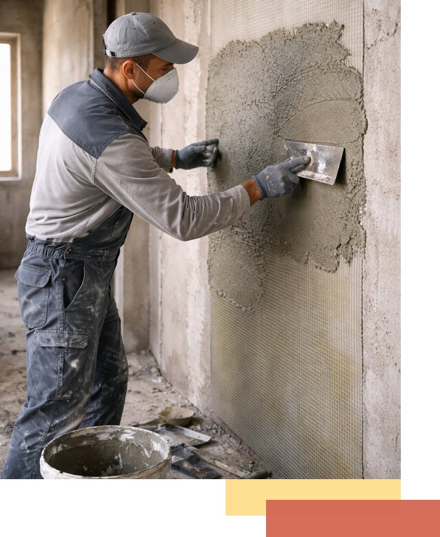 Штукатурка стен по сетке в Кулебаках под ключ качественно и быстро