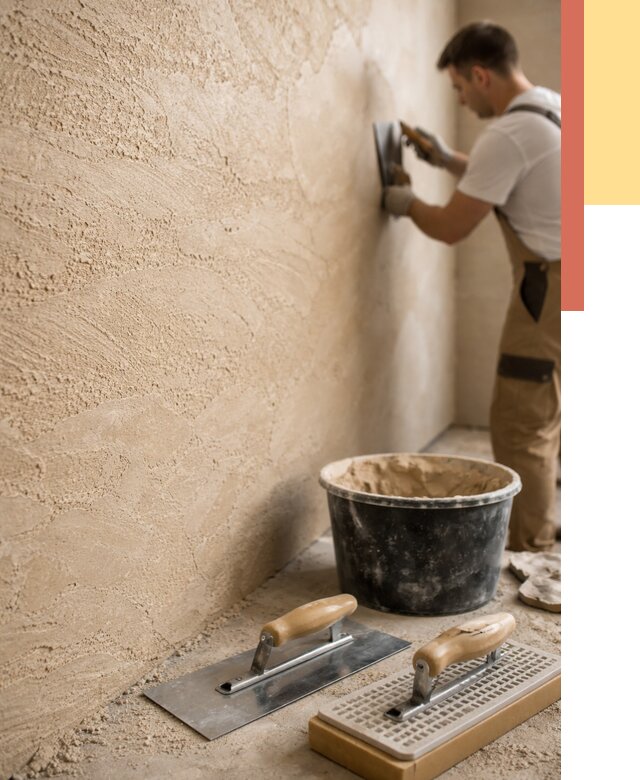 Декоративная штукатурка травертин в Кулебаках от 1855 руб/м2 — качественно и недорого | ОТДЕЛОЧНИК-Клб