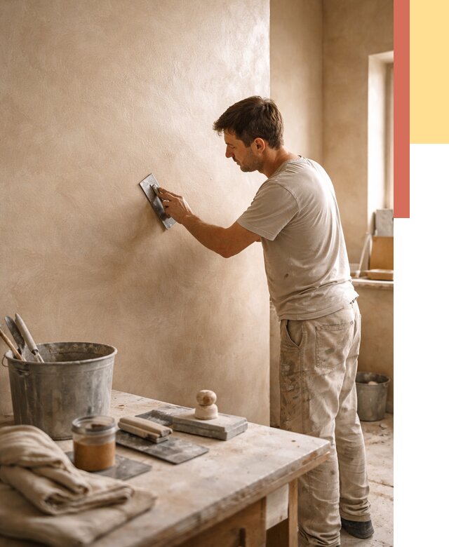 Марокканская штукатурка таделакт в Кулебаках под ключ от 4329 руб. | ОТДЕЛОЧНИК-Клб