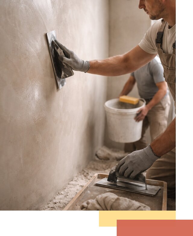 Нанесение марокканской штукатурки таделакт в Кулебаках
