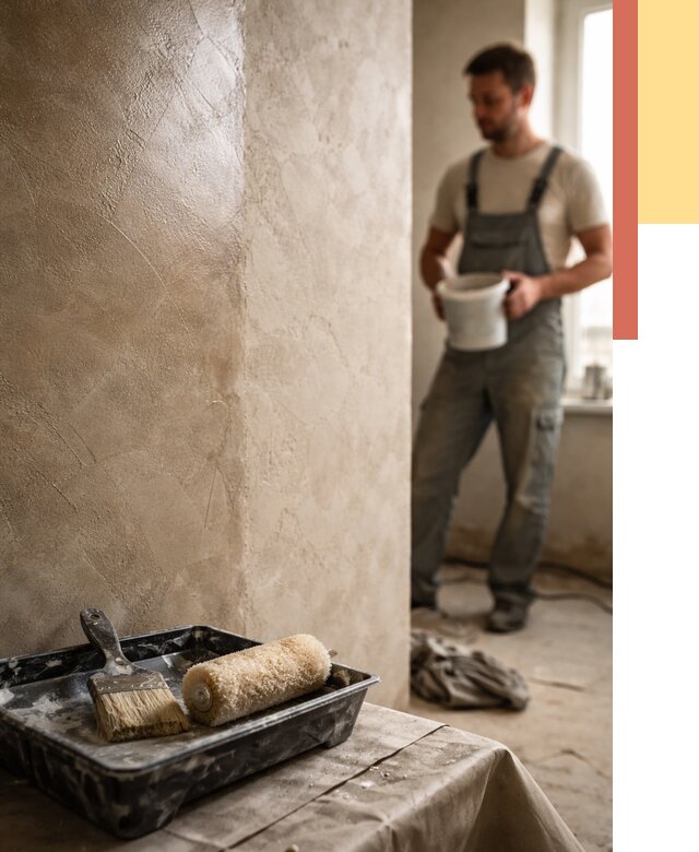 Нанесение воска на штукатурку в Кулебаках от 3607 руб. | Услуги ОТДЕЛОЧНИК-Клб