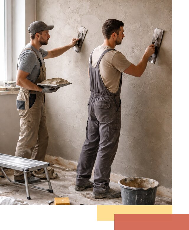 Ремонт декоративной штукатурки и восстановление фактуры в Кулебаках