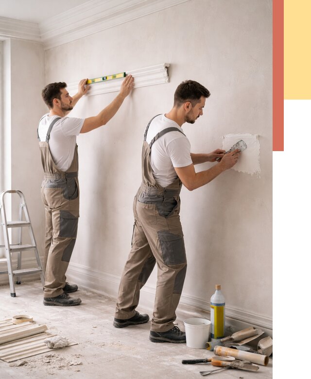 Монтаж лепнины на стены в Кулебаках от 4638 руб. — недорого, быстро | ОТДЕЛОЧНИК-Клб