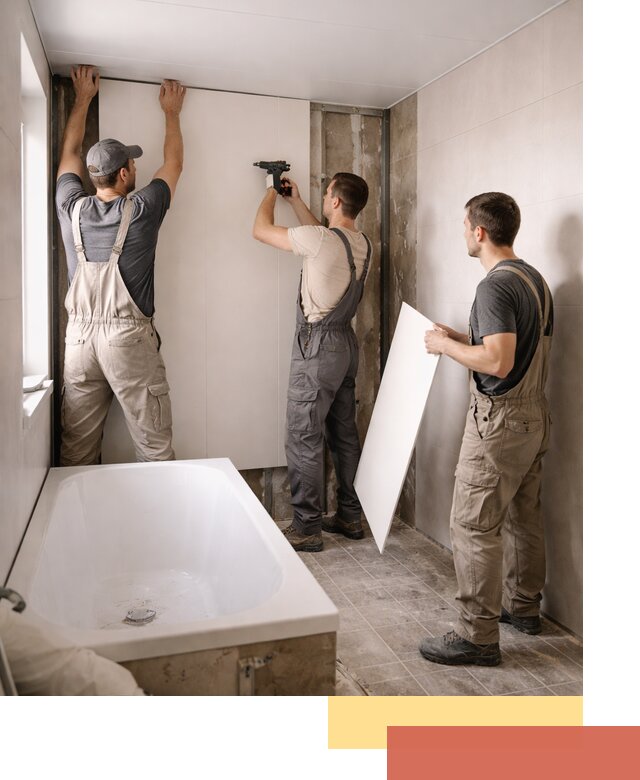 Отделка ванной панели ПВХ профессионально в Кулебаках