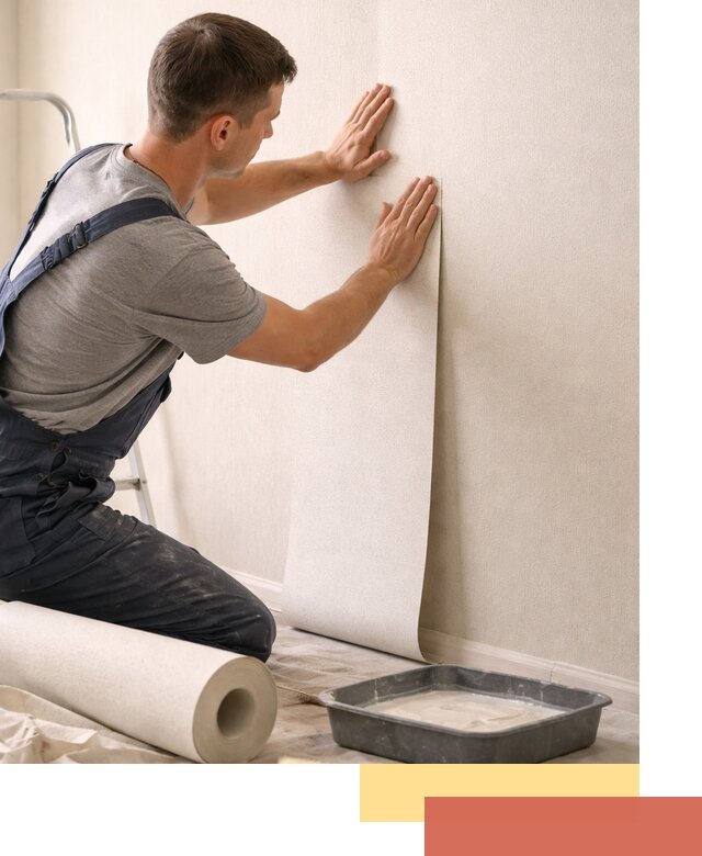 Поклейка флизелиновых обоев в Кулебаках качественно и быстро