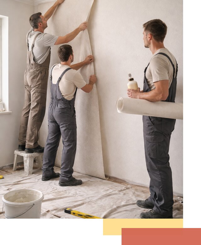 Оклейка стен обоями в Кулебаках — качественно и профессионально