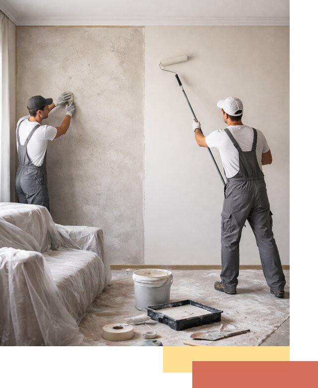 Покраска стен антивандальной краской в Кулебаках