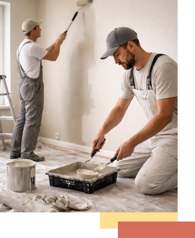 Покраска стен в квартире в Кулебаках — профессионально и аккуратно