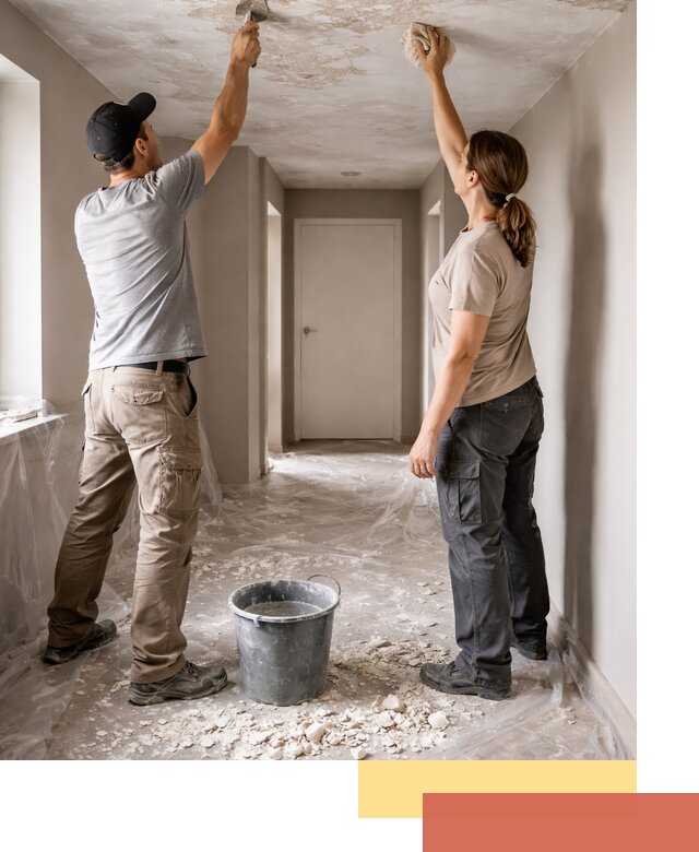 Удаление побелки с потолка в Кулебаках — быстро и аккуратно