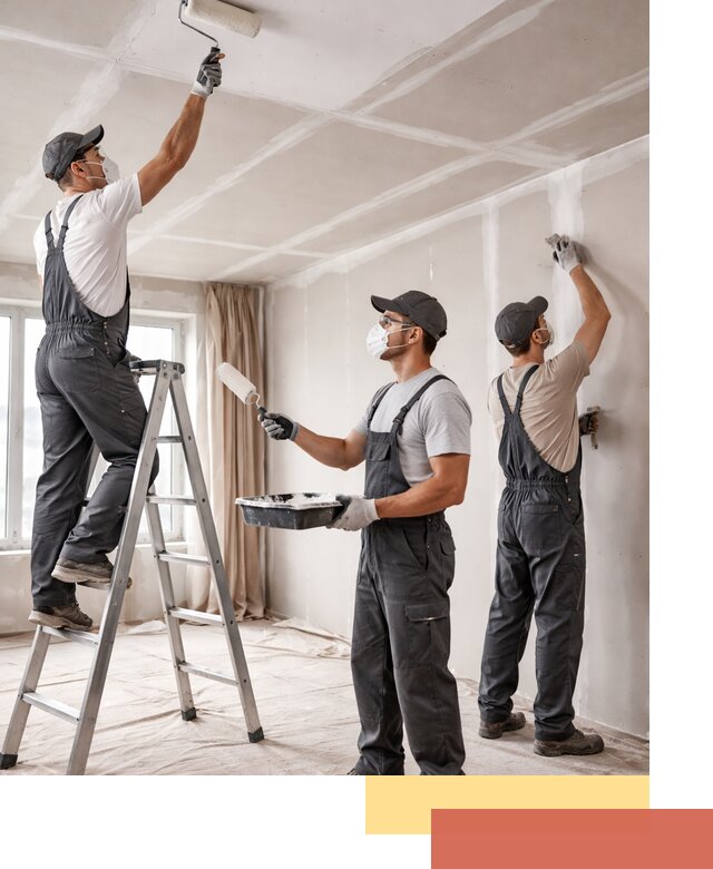 Покраска потолка из гипсокартона в Кулебаках качественно и недорого