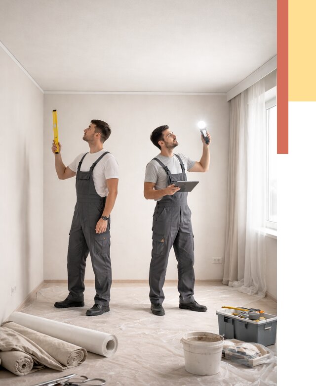 Отделка потолка в Кулебаках недорого от 773 руб/м2 | Услуги ОТДЕЛОЧНИК-Клб