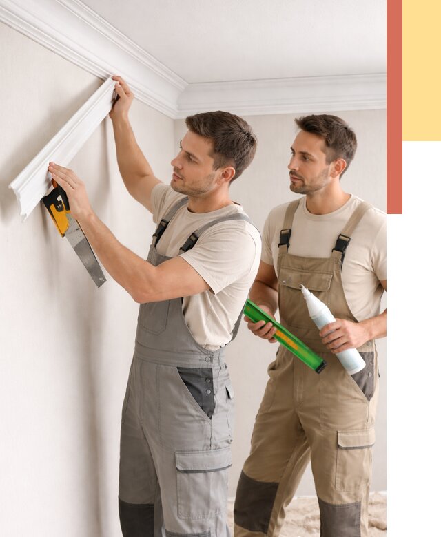 Монтаж потолочного плинтуса в Кулебаках от 2370 руб. — быстро и недорого | ОТДЕЛОЧНИК-Клб