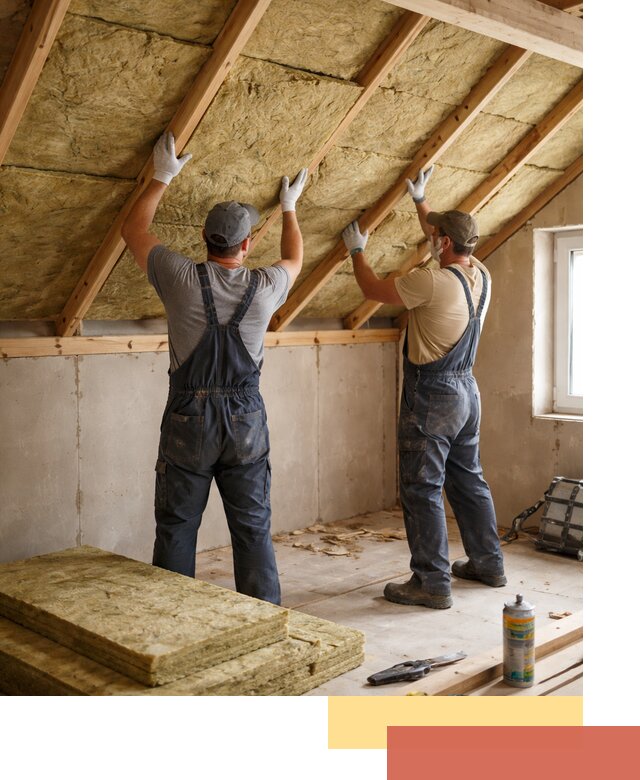 Утепление потолка минеральной ватой в Кулебаках